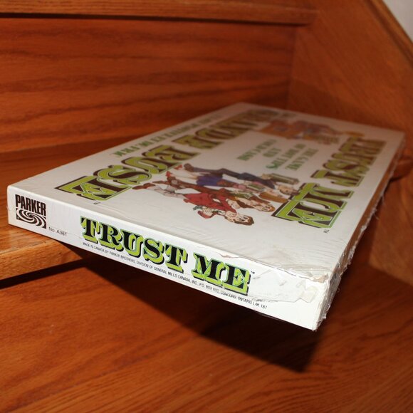 sealed 1981 vintage TRUST ME Hot Tips & Cold Cash Board Game Parker Brothers - Picture 6 of 9